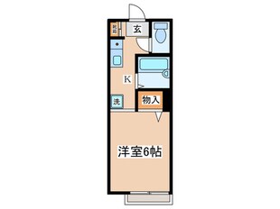 フォレスト6番館の物件間取画像